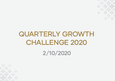 Quarterly Growth Challenge 2020 USA