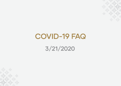 COVID-19 FAQ