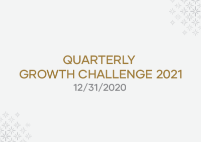 Quarterly Growth Challenge 2021