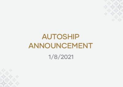 Autoship Announcement