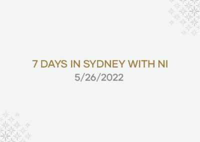 7 Days In Sydney with NI