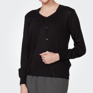 OC004 Textured Knitted Cardigan