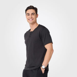 OC080 Henley Neck T-Shirt