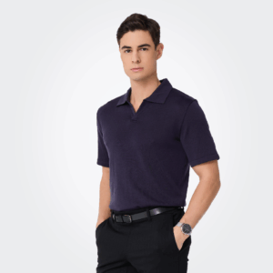 OC085 – Short Sleeve Polo Sweater